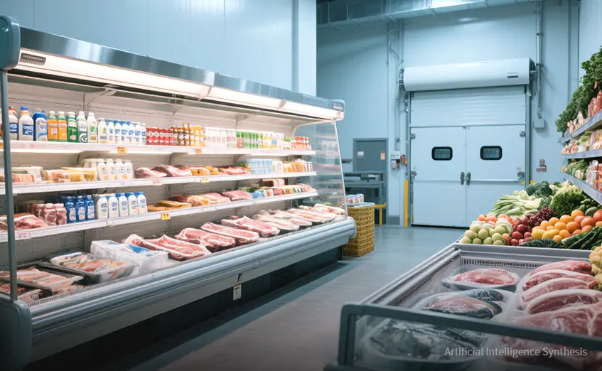 Refrigeration Units for خرده فروشی مواد غذایی